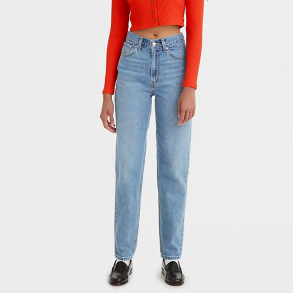 Levi's SilverTab High Waist Mom Jean Jeans Size 27 NWT Vintage Modern Straight - Picture 1 of 12